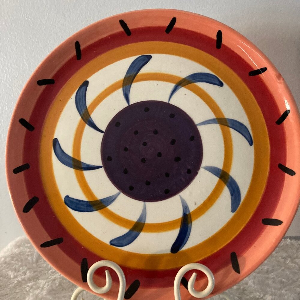 Vicki Carroll 12" Colorful Platter/Charger